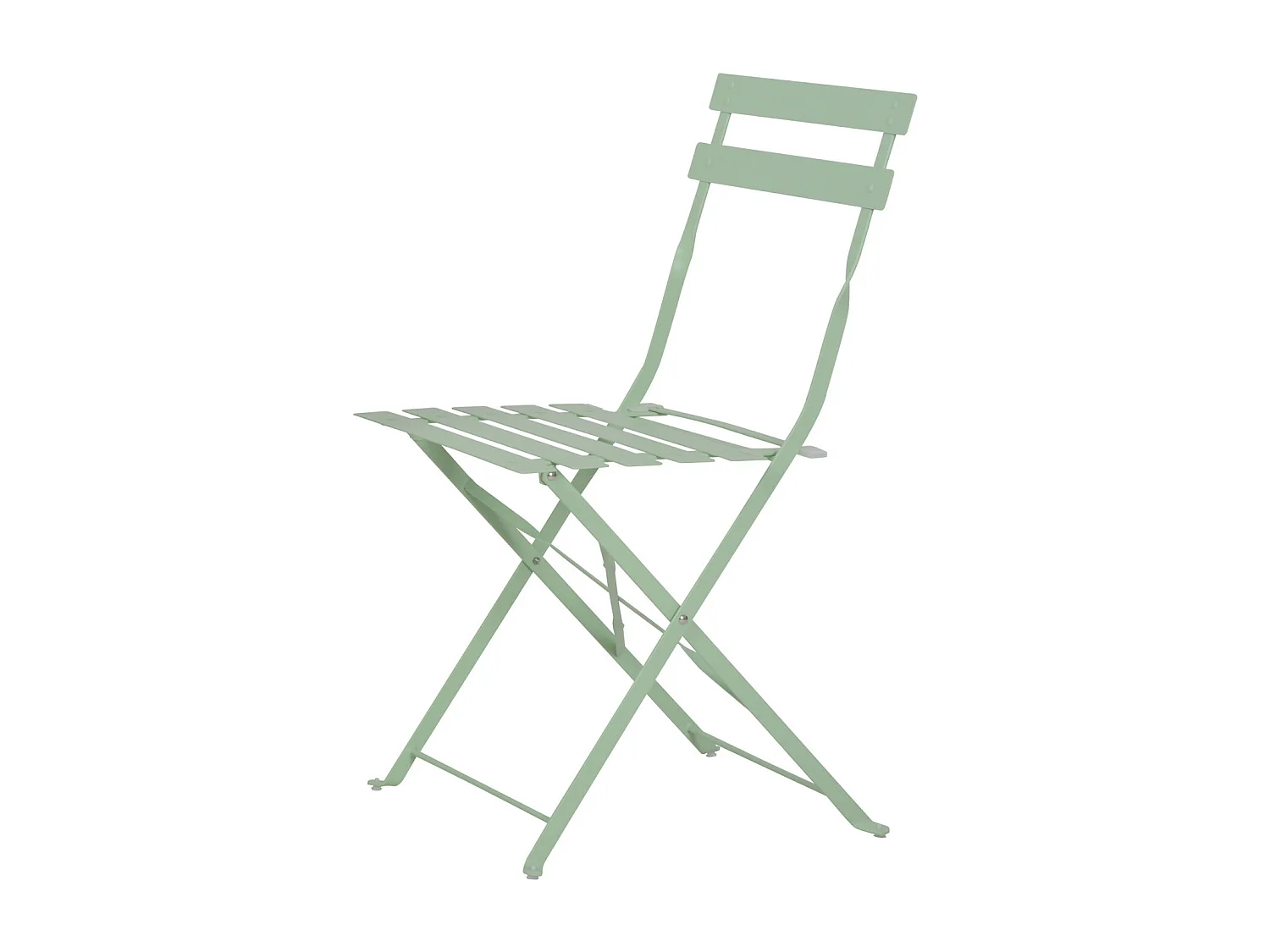 Table et chaises pliantes bistrot balcon terrasse- 2 places - Vert - FLORE