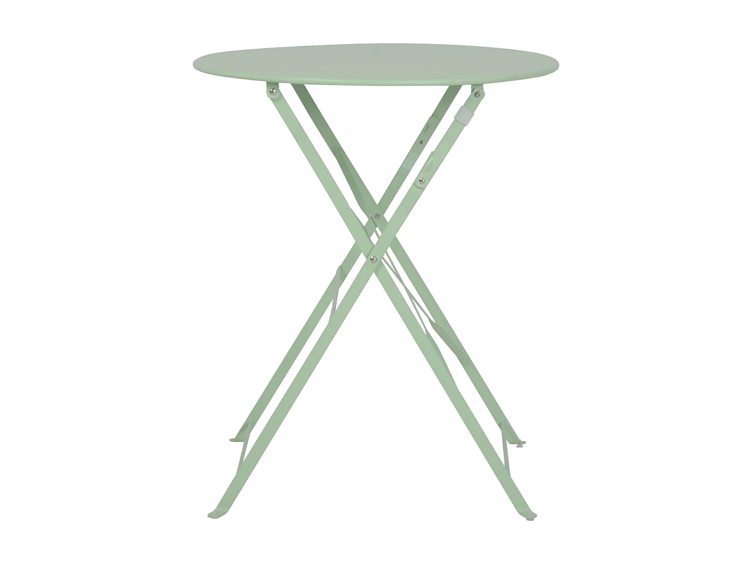 Table et chaises pliantes bistrot balcon terrasse- 2 places - Vert - FLORE