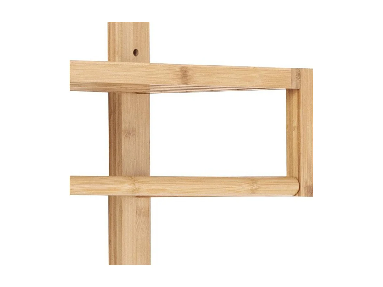 Balou kapstok 1 ophangstang, 1 plank bamboe.