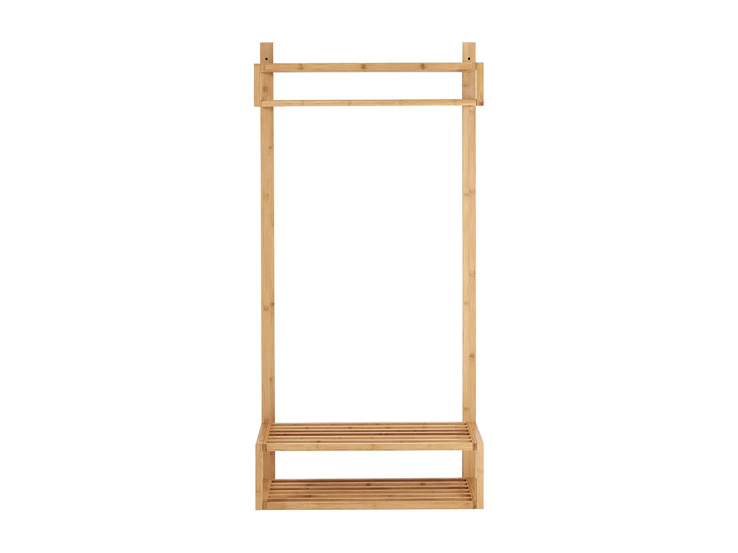 Balou kapstok 1 ophangstang, 3 planken bamboe.