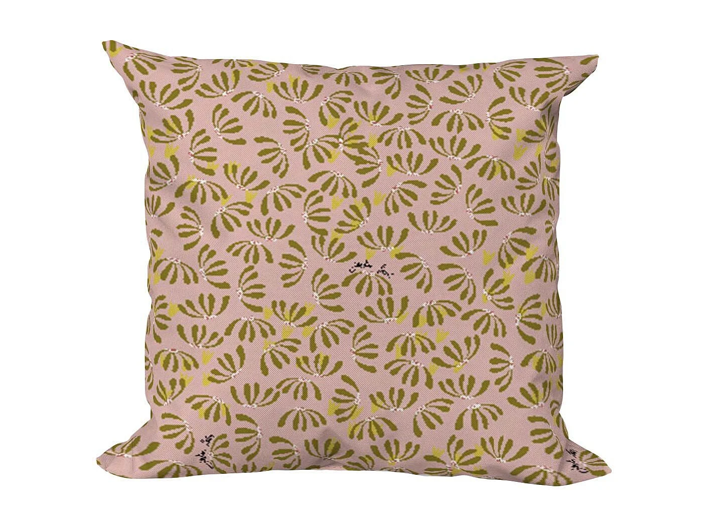 Coussin décoratif en tissu Délicatesse 50 x 50 cm