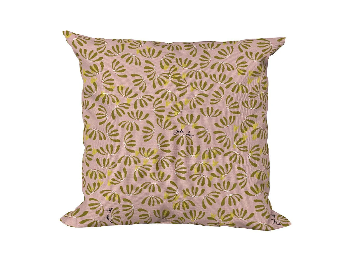 Coussin décoratif en tissu Délicatesse 50 x 50 cm
