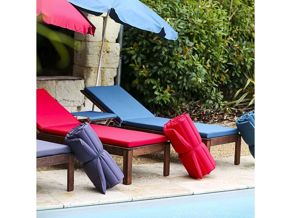 Coussin pour bain de soleil déhoussable Monte Carlo