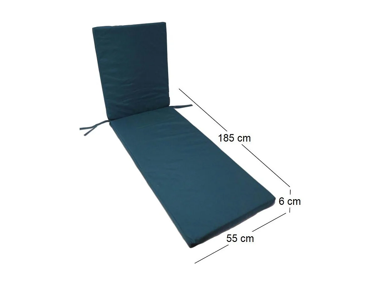 Coussin pour bain de soleil déhoussable Monte Carlo
