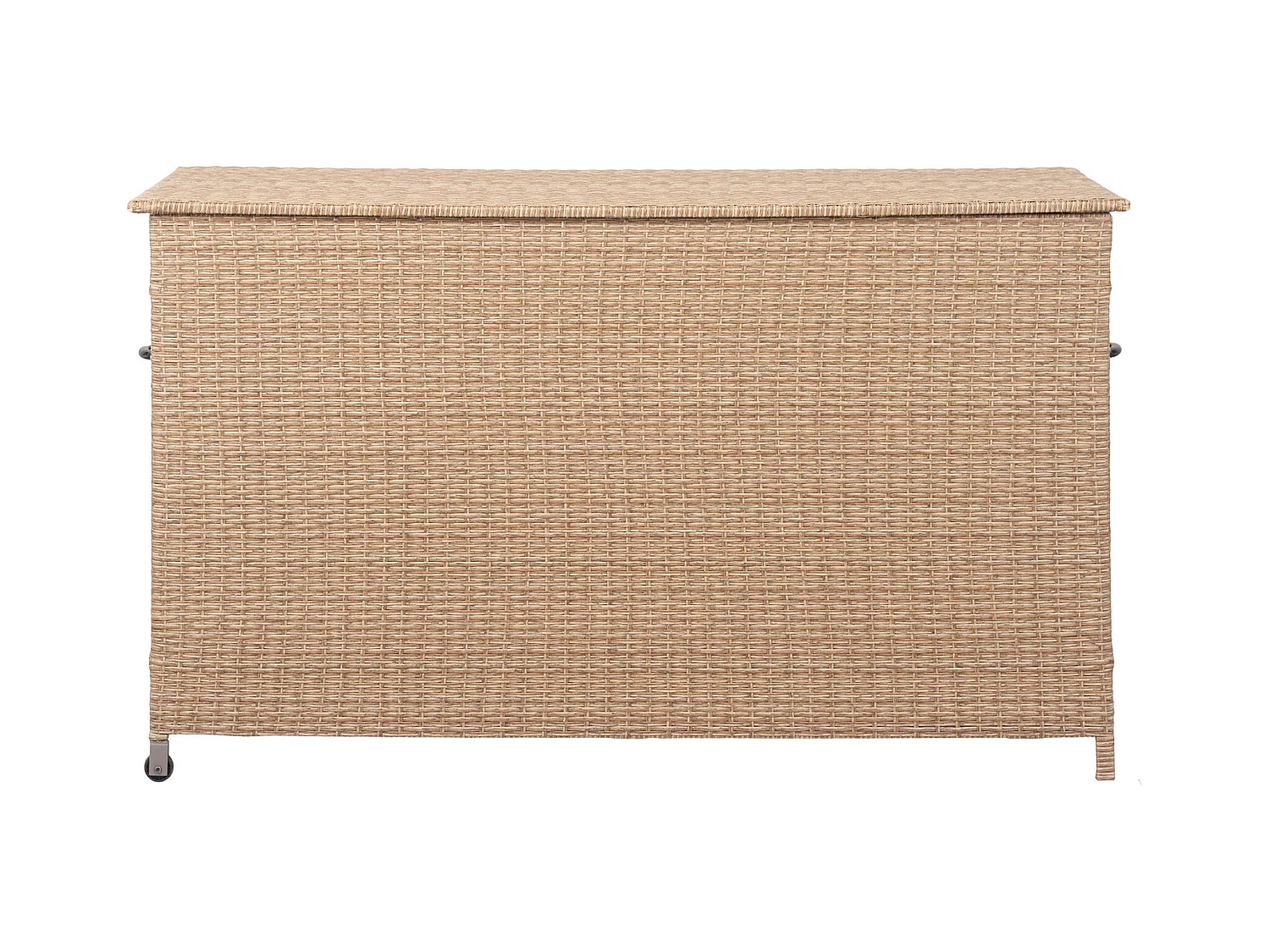Marius kussen box met wielen natuur.
