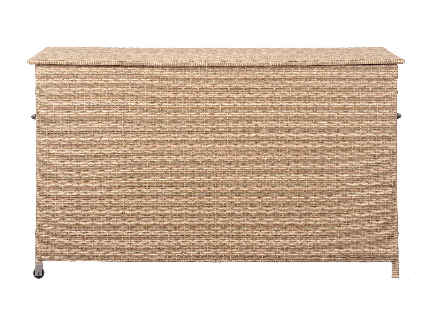 Marius kussen box met wielen natuur.