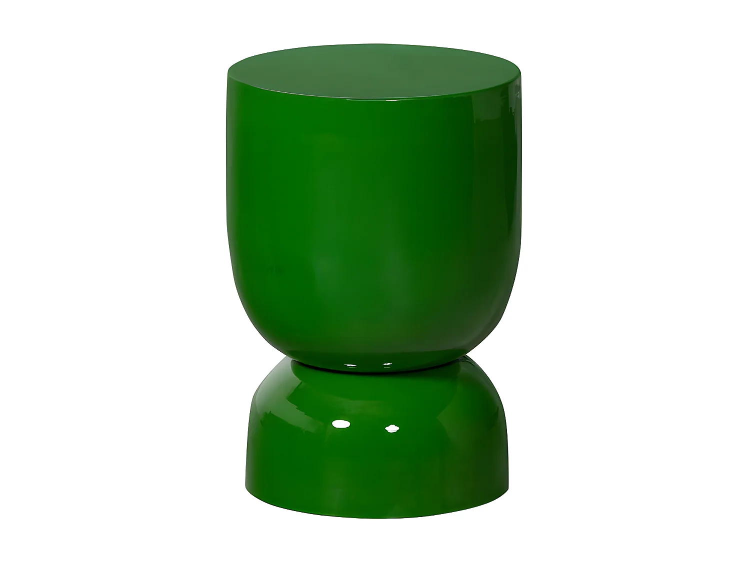 Hekla - Table d'appoint ronde en métal ø32 cm - Vert