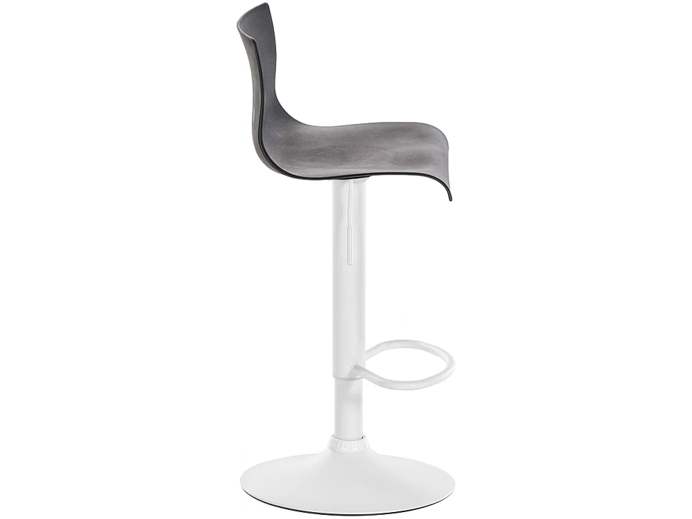 Tabouret de bar - Plastique - Gris - Hoover