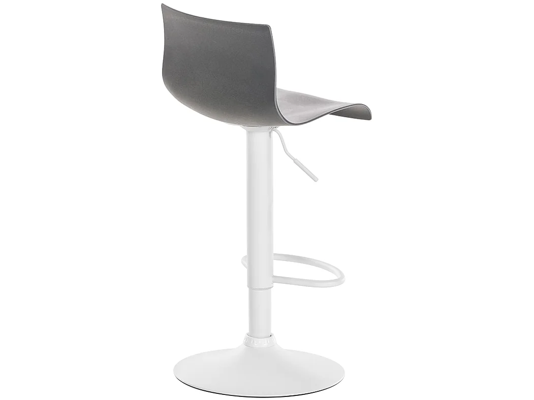 Tabouret de bar - Plastique - Gris - Hoover