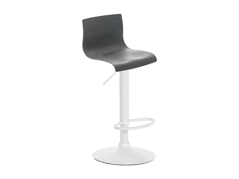 Tabouret de bar - Plastique - Gris - Hoover