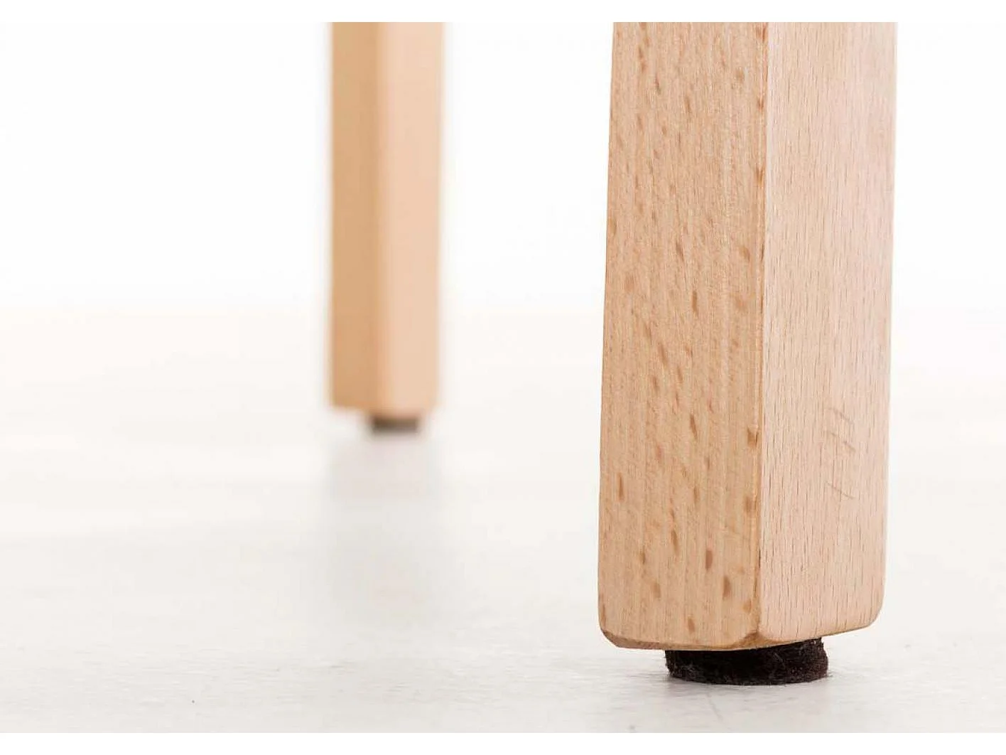 Lot de 2  Tabouret de bar - Bois - Rouge - Hover