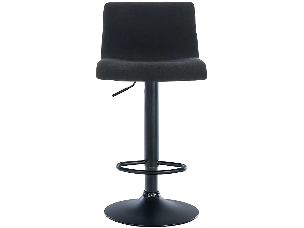 Tabouret de bar - Tissu - Noir - Hoover