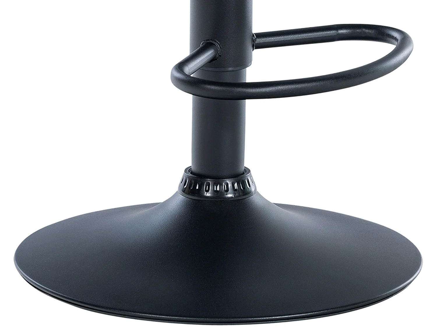 Tabouret de bar - Tissu - Noir - Hoover