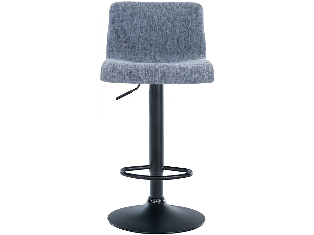 Tabouret de bar - Tissu - Bleu - Hoover