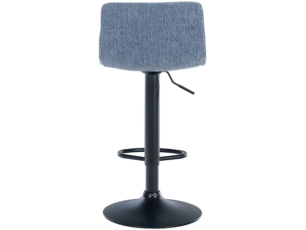 Tabouret de bar - Tissu - Bleu - Hoover