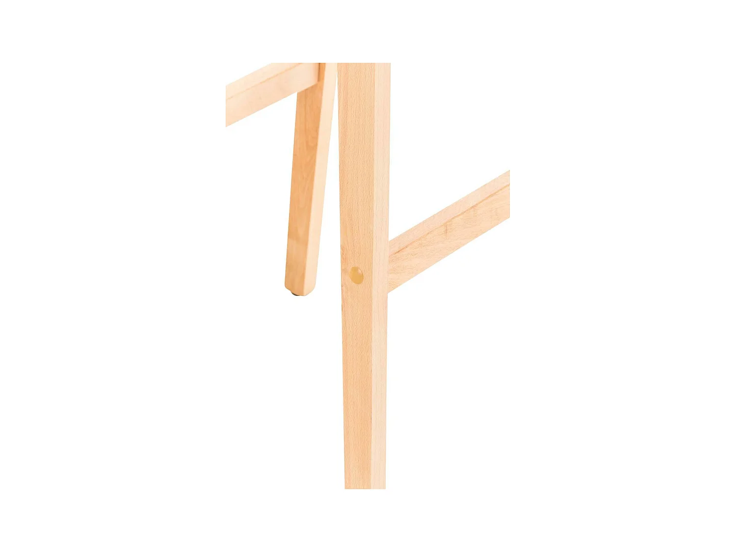 Lot de 2  Tabouret de bar - Tissu & Bois - Bleu - Hover