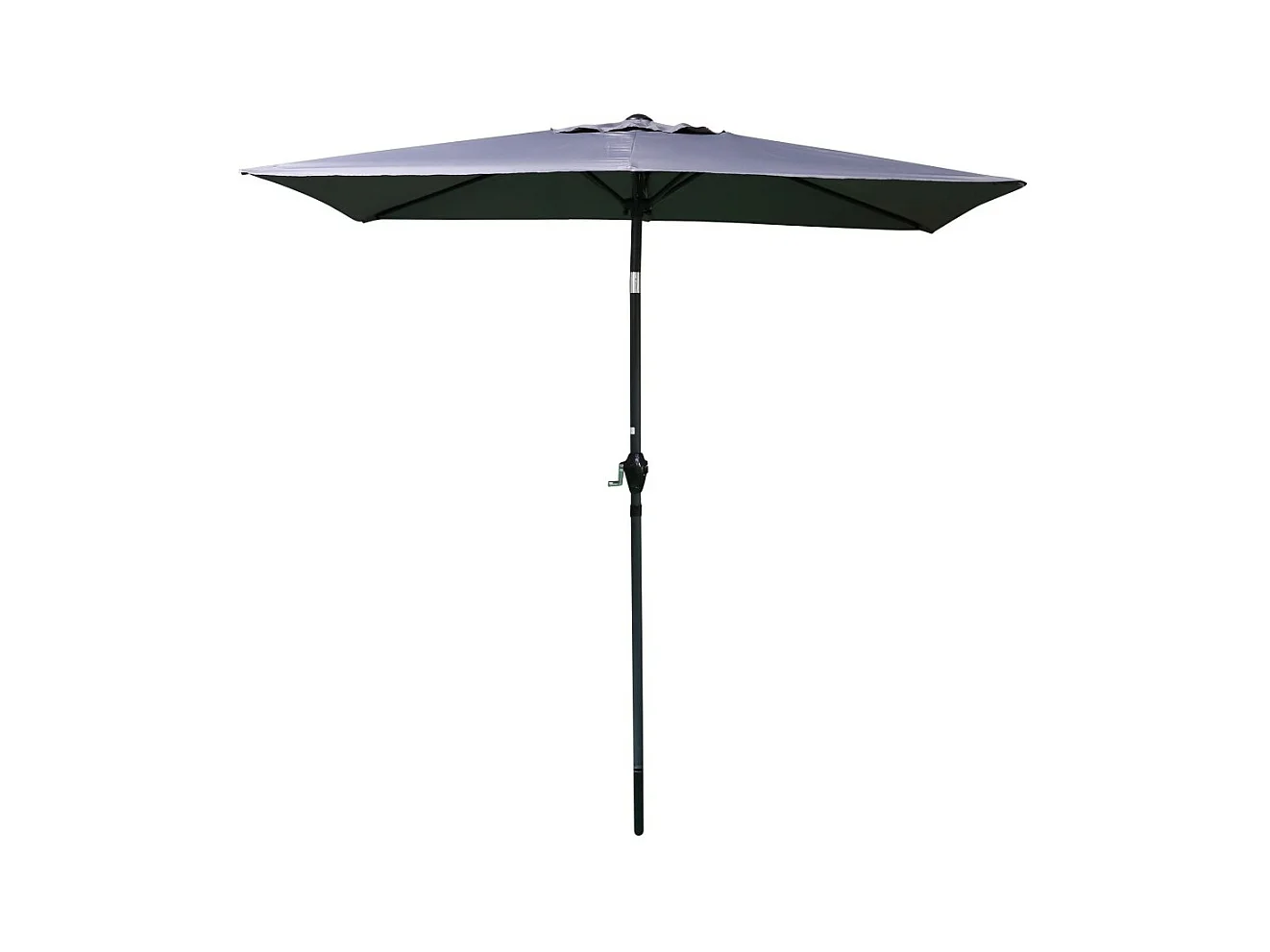 Parasol inclinable gris anthracite 135x210x230 cm – Protection solaire et design moderne