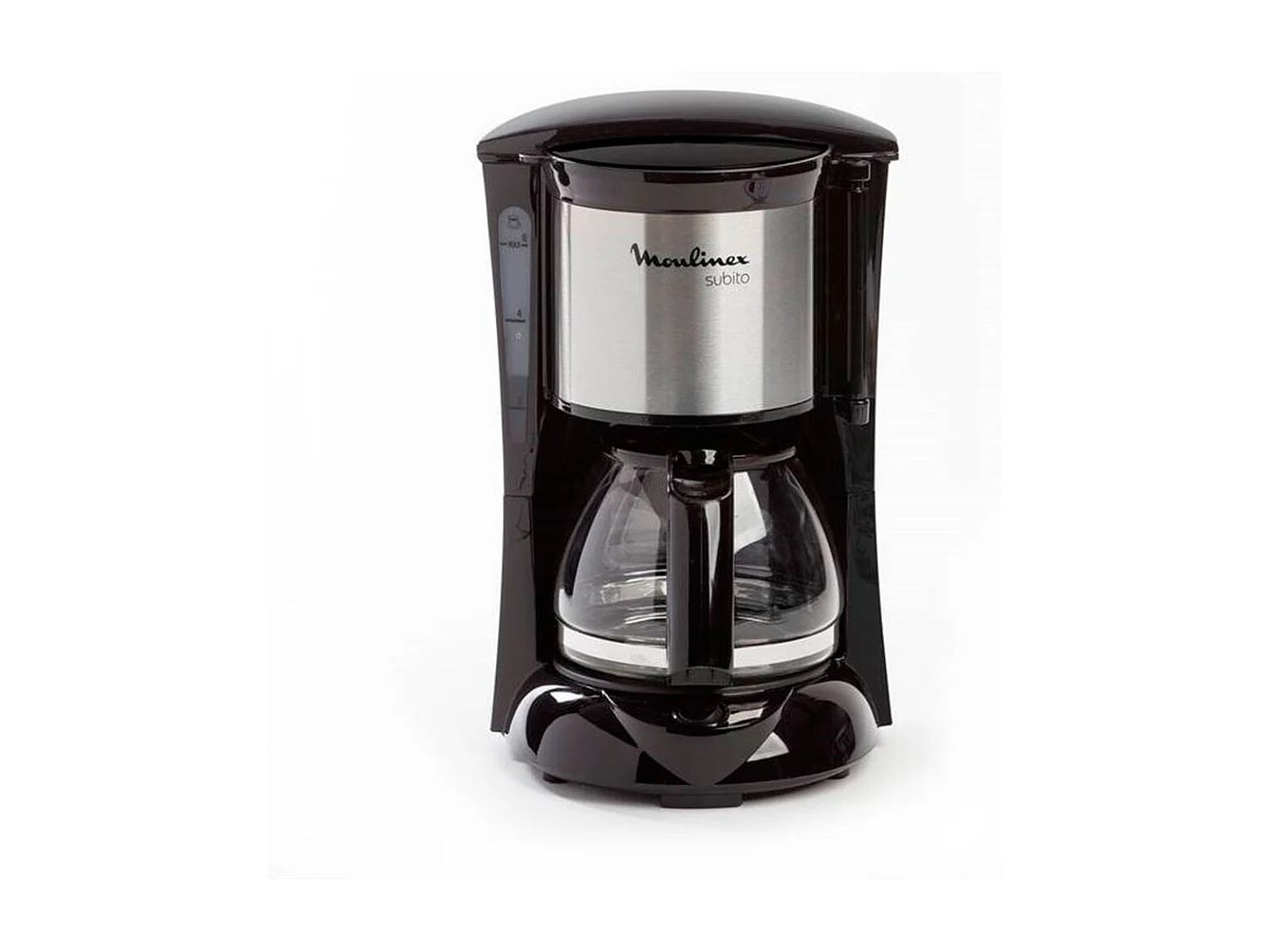 Cafetera de filtro Moulinex Subito FG150813 6 tazas 650W negro