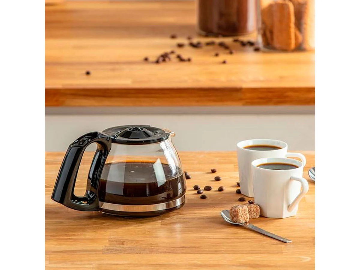 Cafetera de filtro Moulinex Subito FG150813 6 tazas 650W negro