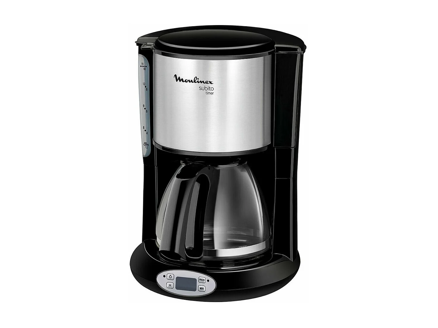 Cafetière programmable Subito inox