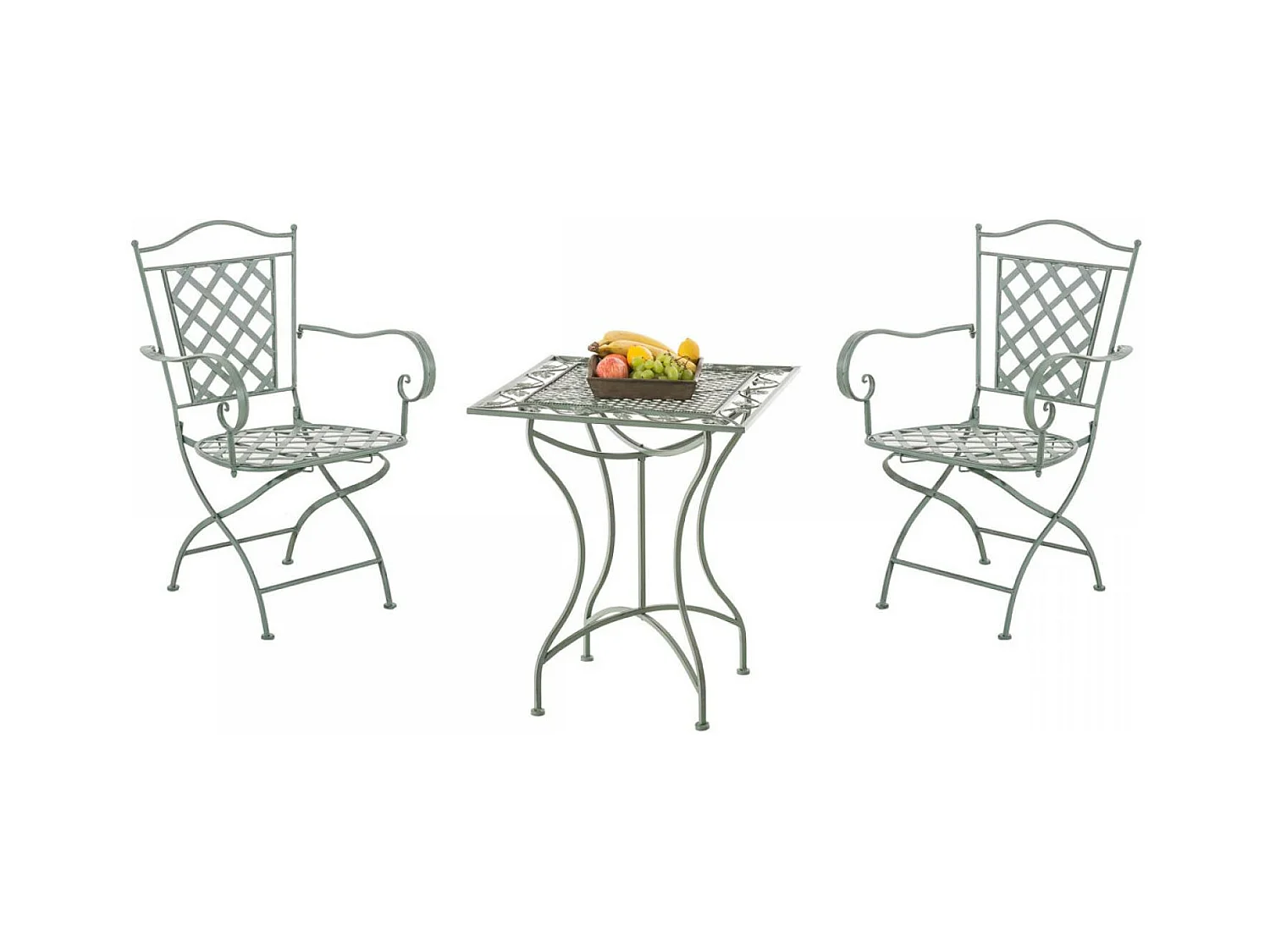 Ensemble de jardin - Table + 2 Chaises - Payo