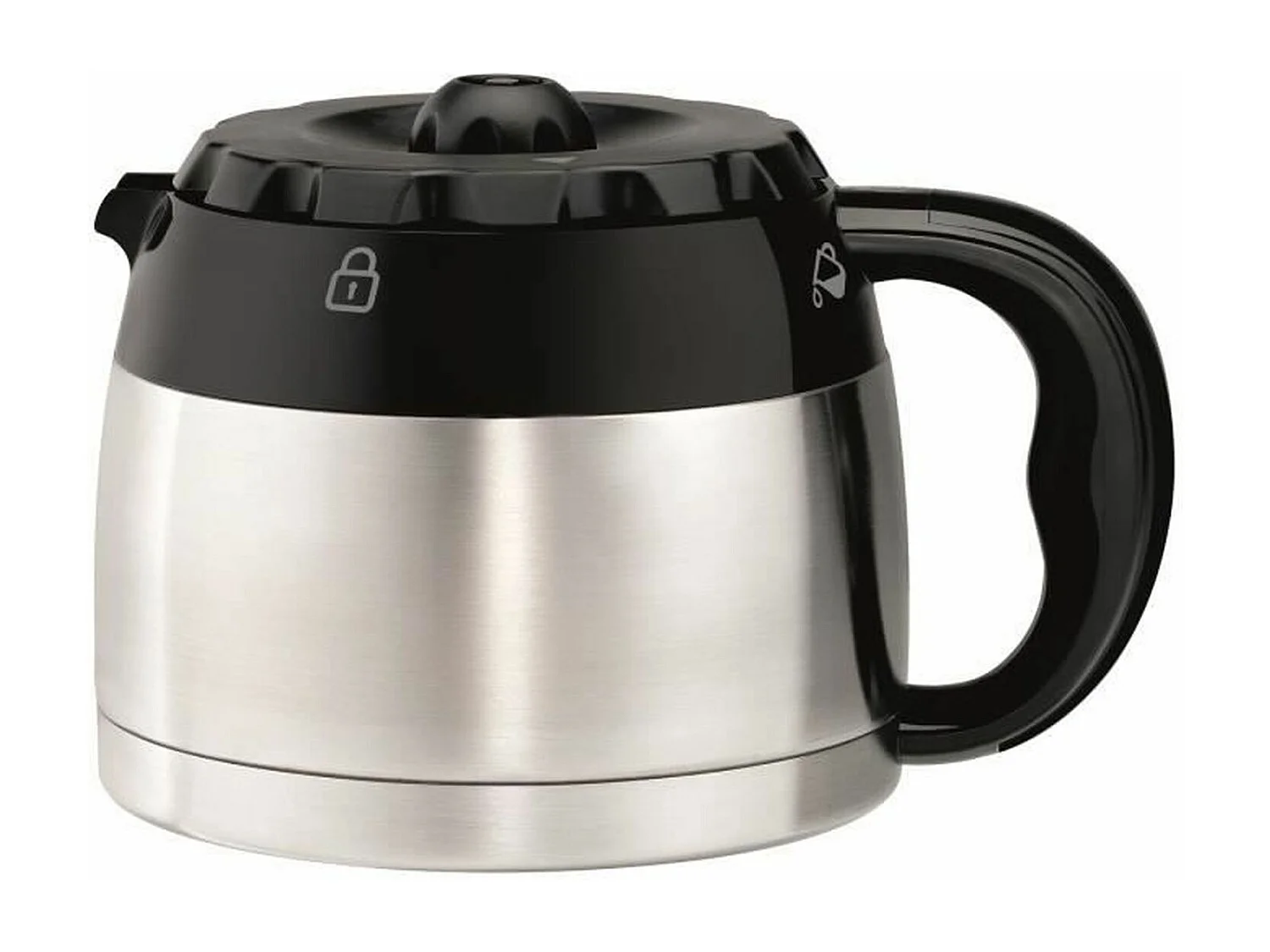 Cafetière Subito isotherme inox et noir