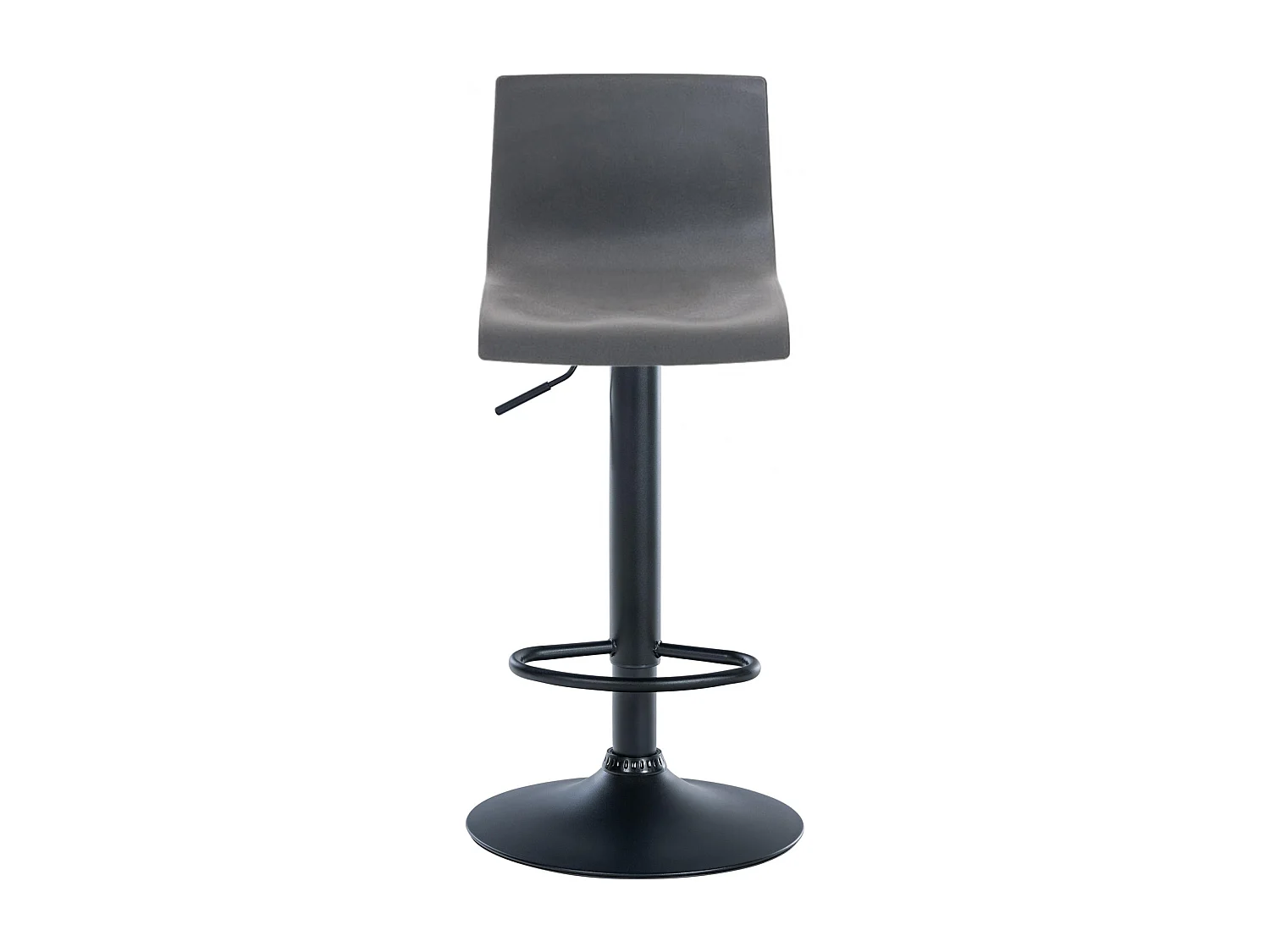 Tabouret de bar - Plastique - Gris - Hoover