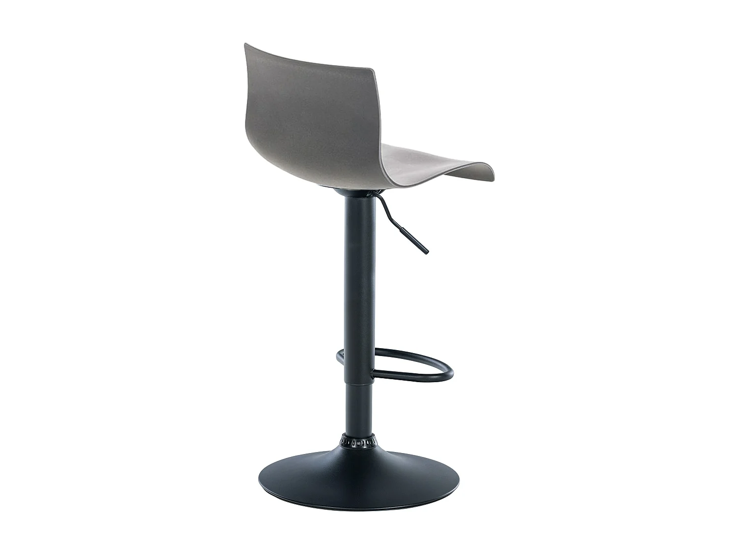 Tabouret de bar - Plastique - Gris - Hoover
