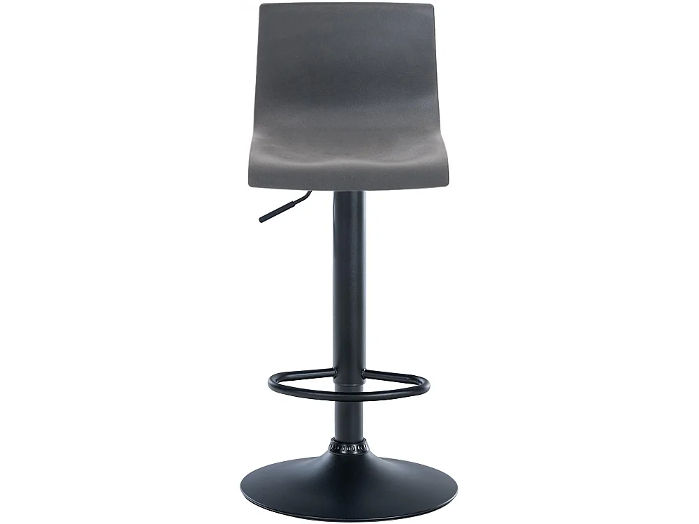Tabouret de bar - Plastique - Gris - Hoover