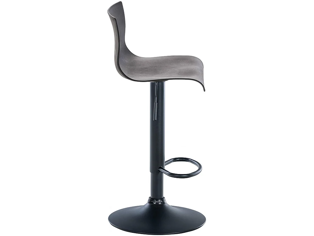Tabouret de bar - Plastique - Gris - Hoover