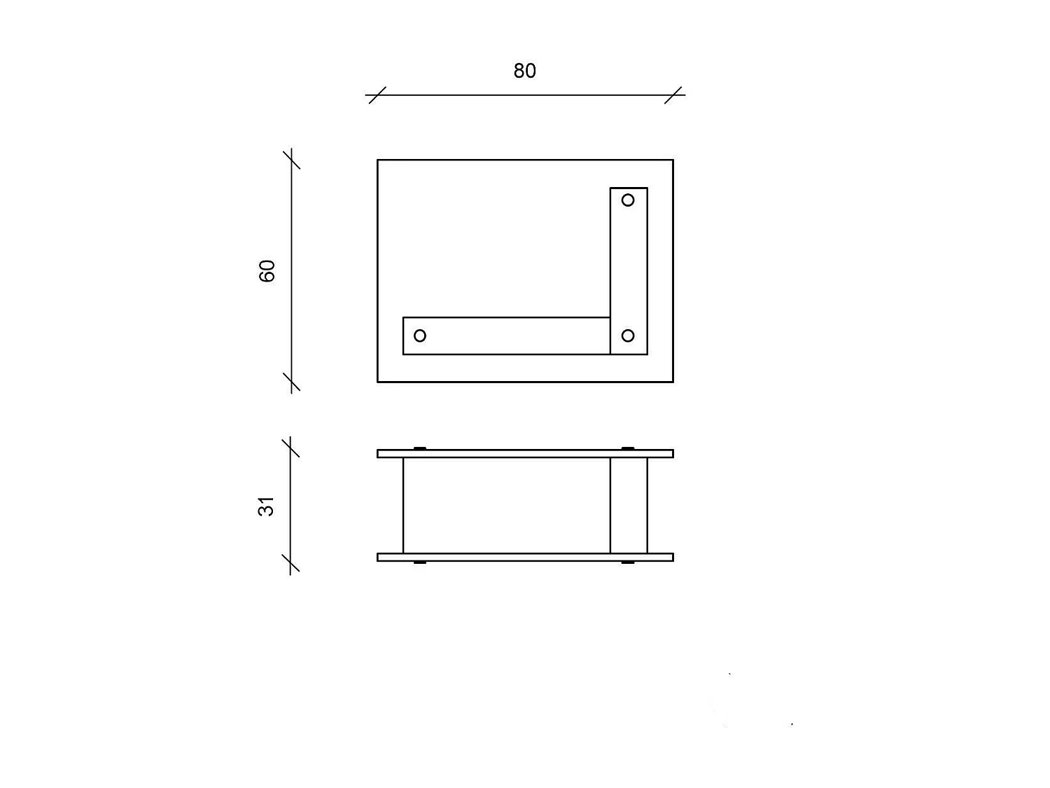 Designboden Biokamin Bioethanol schwarz 80 x 31 x H 60 cm