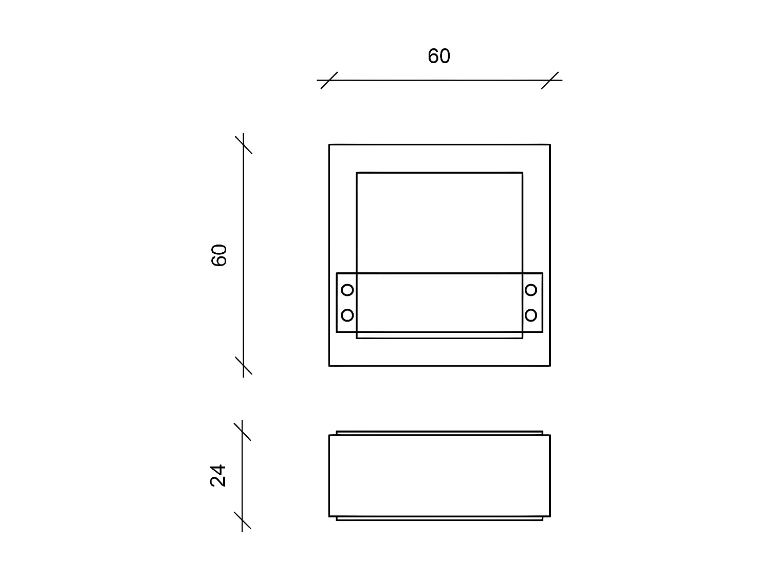 Daysign - Biokominek w chromie magnezowym