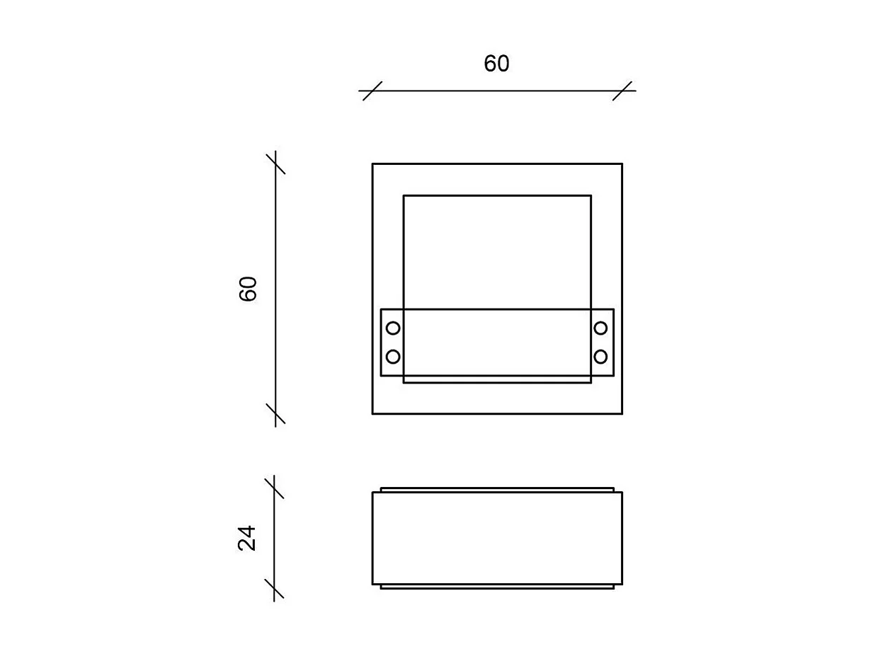 Daysign Biocheminée au sol en Chrome Magnesia