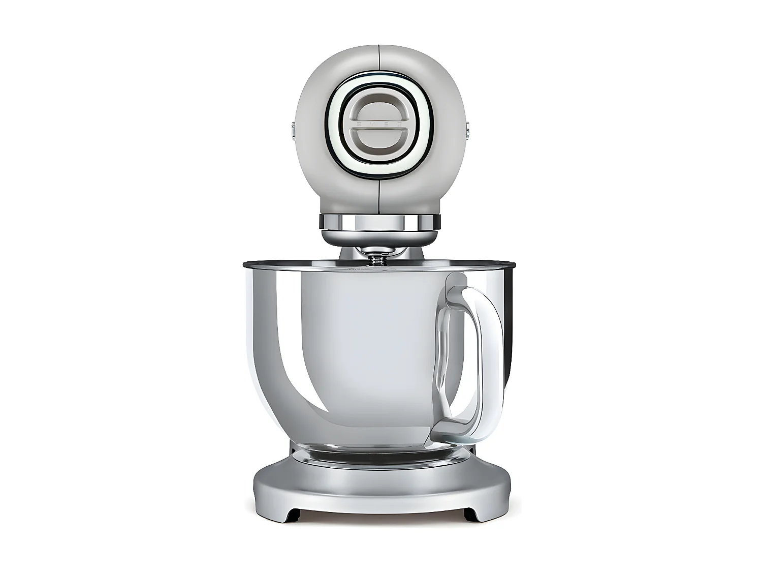 Smeg Robot pétrin sur socle 4,8l 800w gris métal - smf02sveu