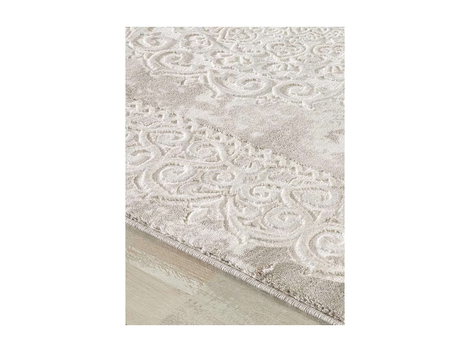 Tappeto orientale 300x400 rettangolo beige intrecciato motivo ancestrale BALROD