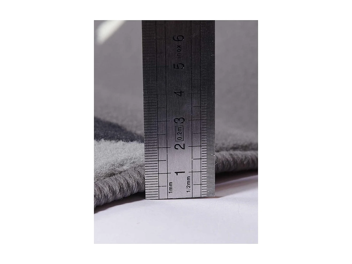 Tapis enfant 80x150 rectangle tissé crème LYN1 CARETOILE