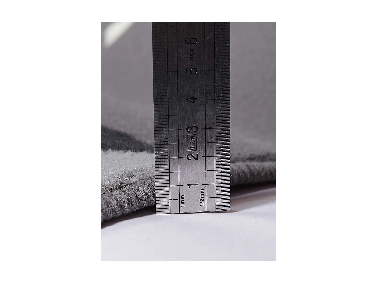 Tapis enfant 60x110 rectangle tissé crème LYN1 CARETOILE