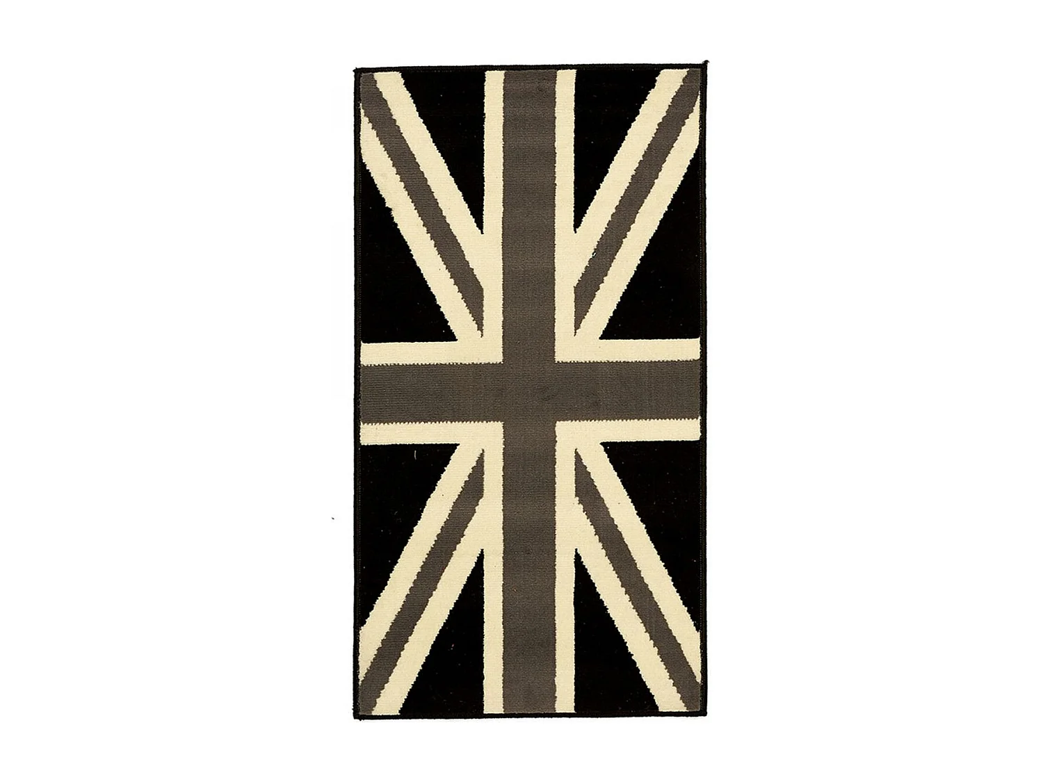 Tapis enfant 160x225 rectangle tissé gris LYN1 UNIONJACK