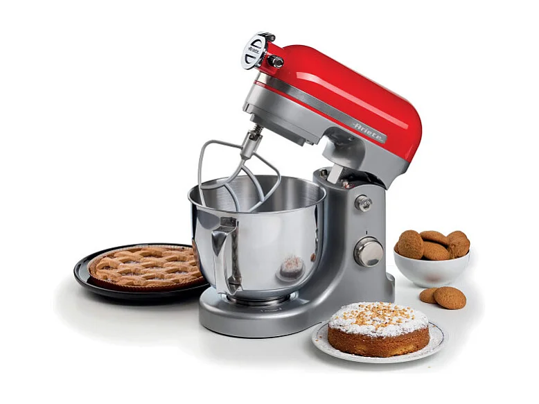 Robot pâtissier rouge