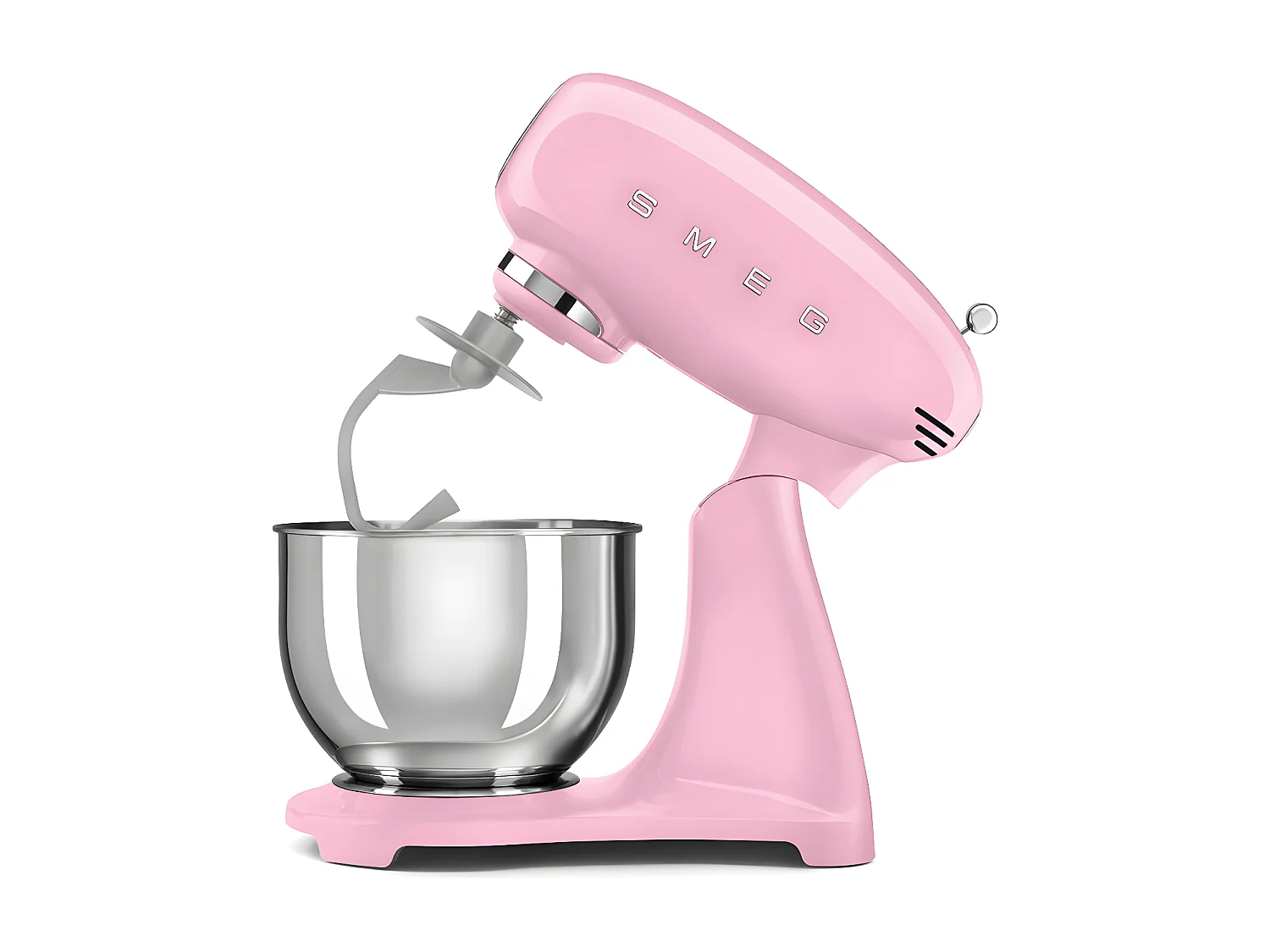 Smeg Batteur sur socle 4.8l 800w rose - SMF03PKEU