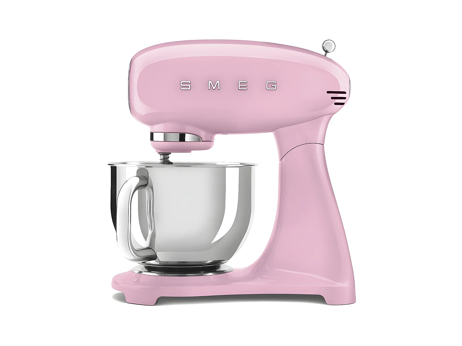 Smeg Batteur sur socle 4.8l 800w rose - SMF03PKEU