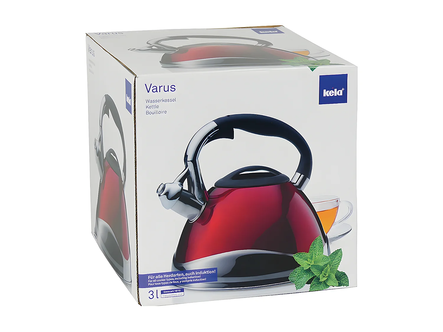 Bouilloire Varus rouge 3L