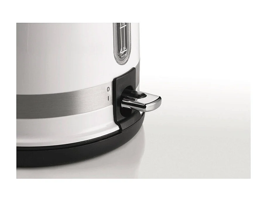 Bollitore Elettrico 2000W - Capacità 1,7L - 360° Cordless - Termometro - Bianco