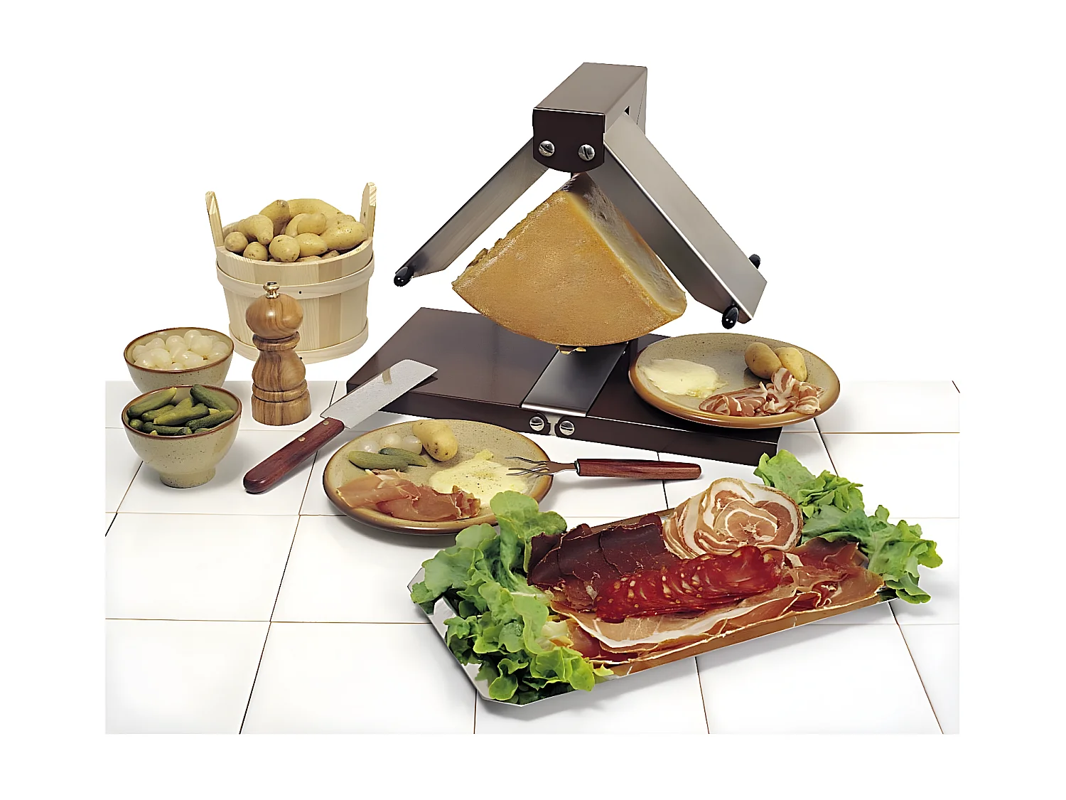 Appareil à raclette Breziere Bron Coucke Signatures