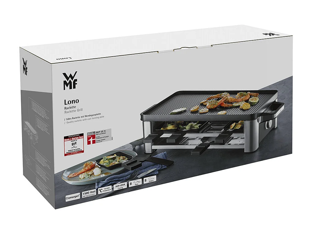 Appareil à raclette avec grill Longo