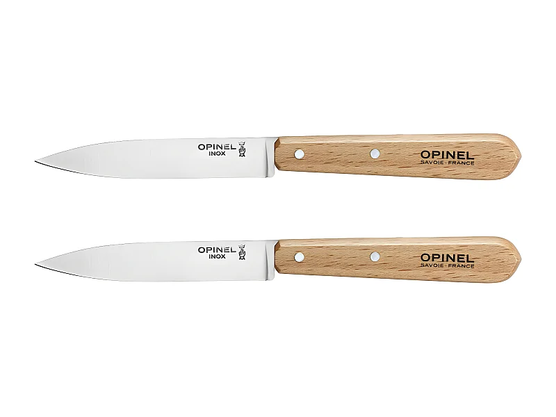 2 cuchillos Opinel para pelar n°112