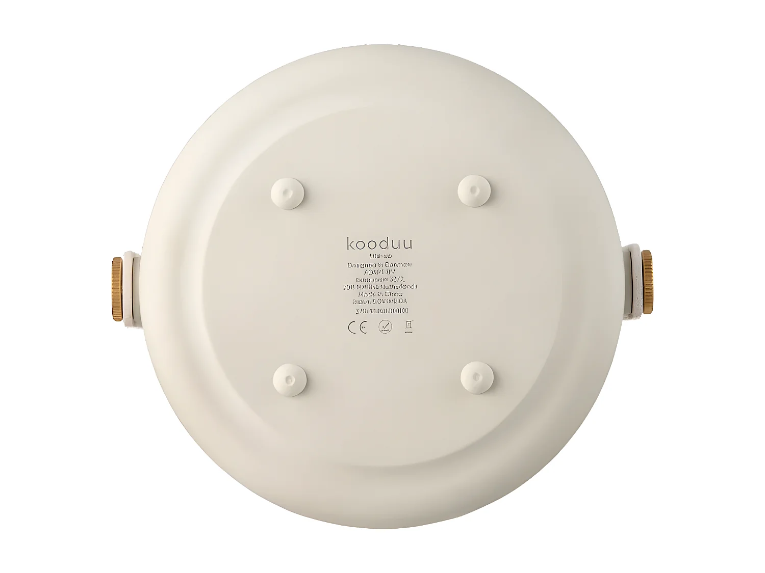 Kooduu Lampe portable lite-up rechargeable beige - Lite-up Sand 2.0