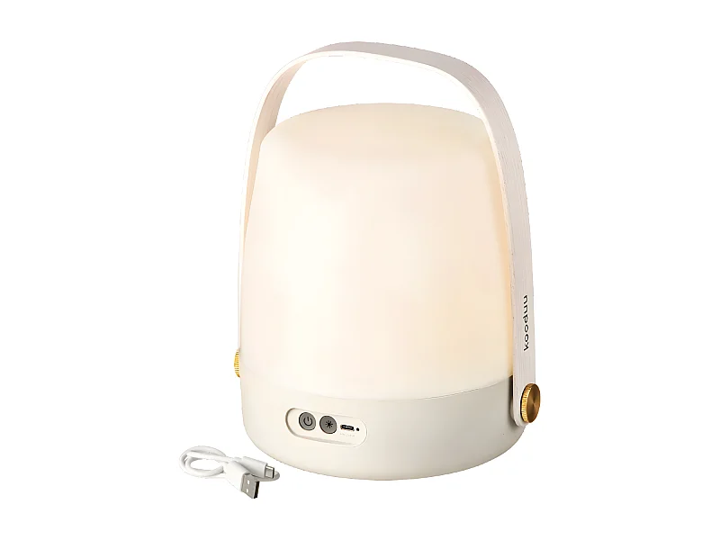 Kooduu Lampe portable lite-up rechargeable beige - Lite-up Sand 2.0