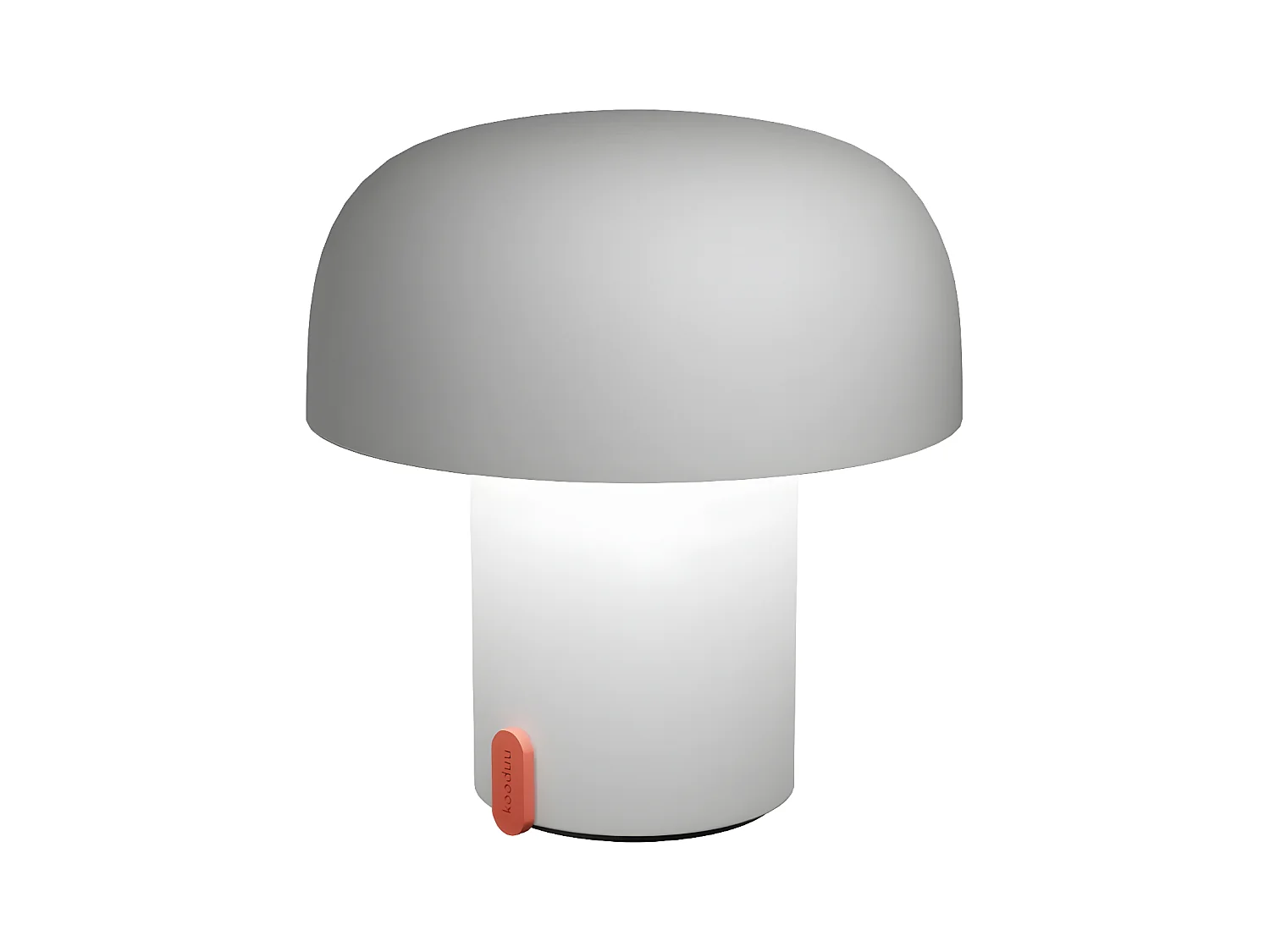 Kooduu Lampe de table portable, dimmable et rechargeable via usb, couleur blanc - Sensa Cloudy White