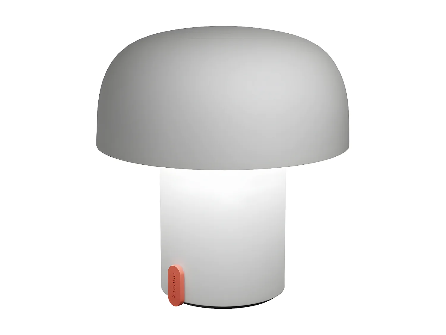 Kooduu Lampe de table portable, dimmable et rechargeable via usb, couleur blanc - Sensa Cloudy White